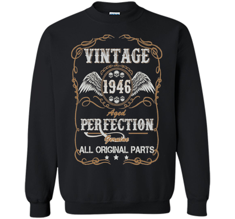 Birthday Year Gift Vintage 1946 All Original Parts T-Shirt