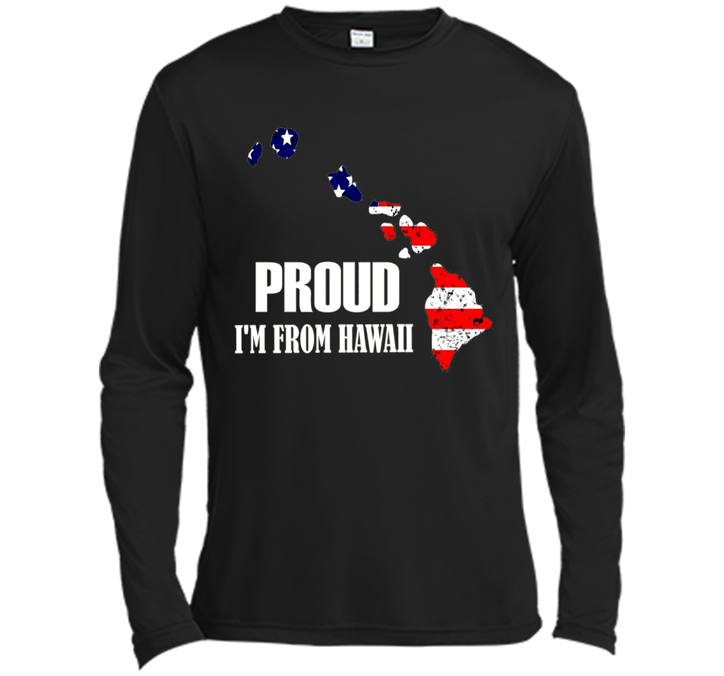 Proud of Hawaii-US flag Independence day Tshirt