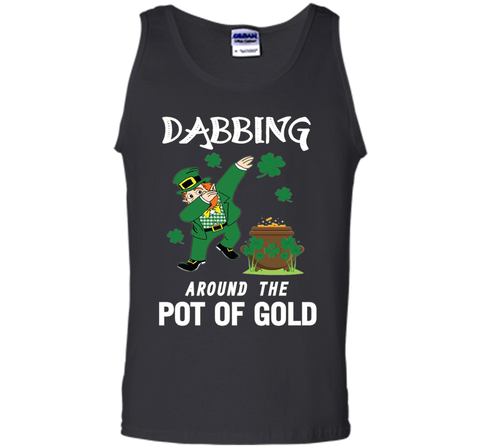 Dabbing Leprechaun Saint Patricks Day T-Shirt for Boys Girls