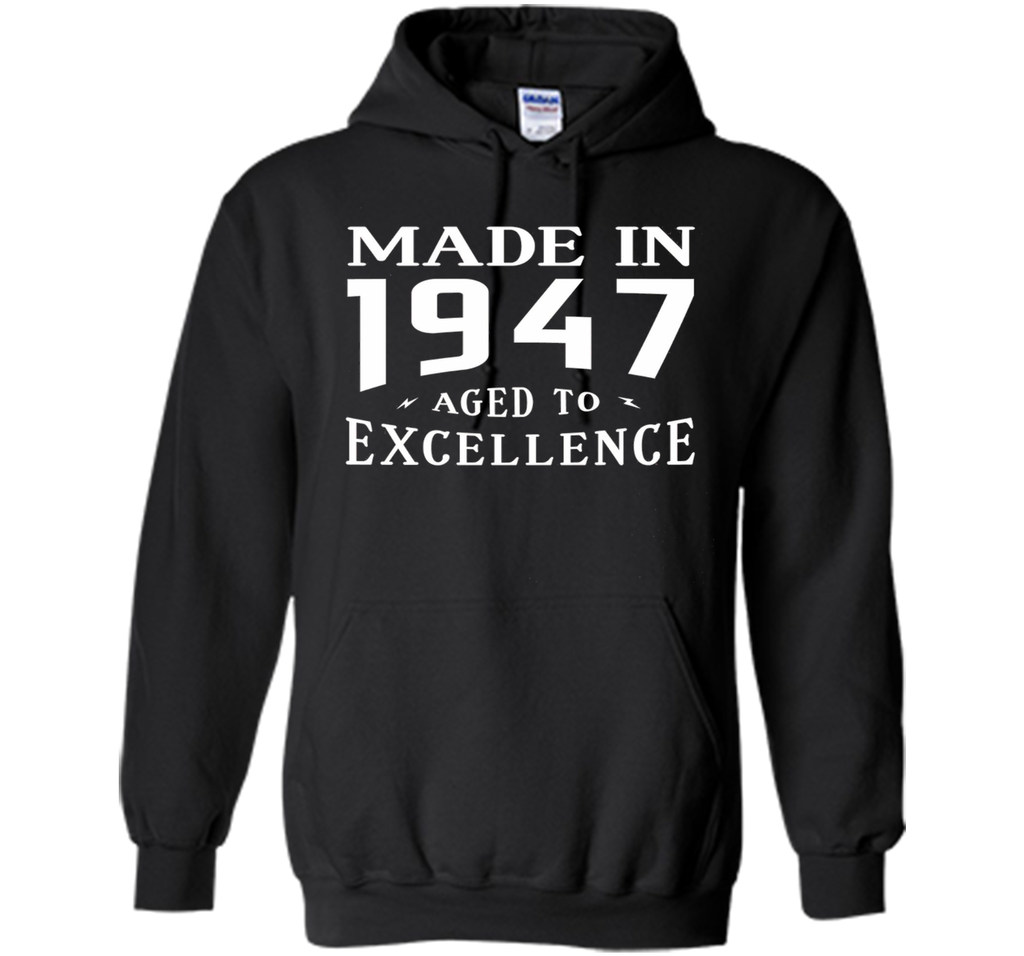 Birthday Gifts Idea Made In 1947 Aged To Excellence T-shirt