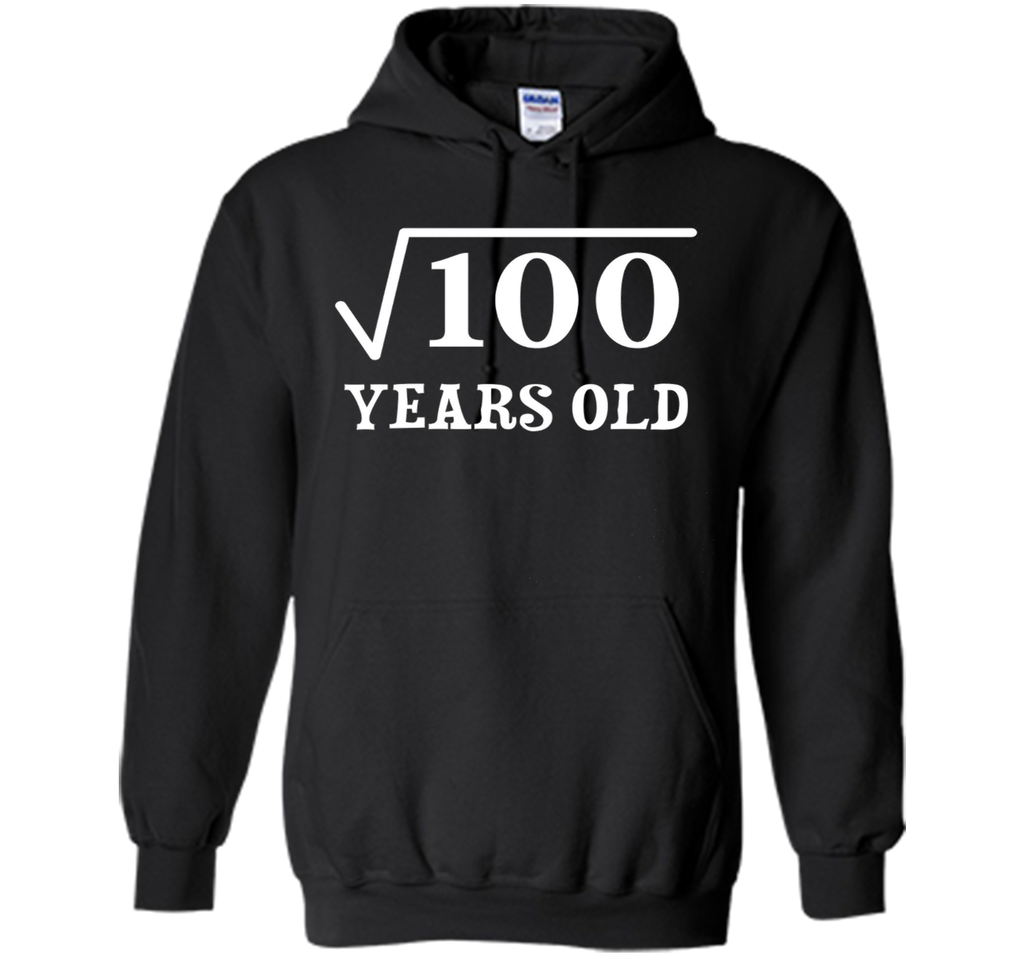 Square Root of 100 10 yrs years old 10th birthday T-Shirt