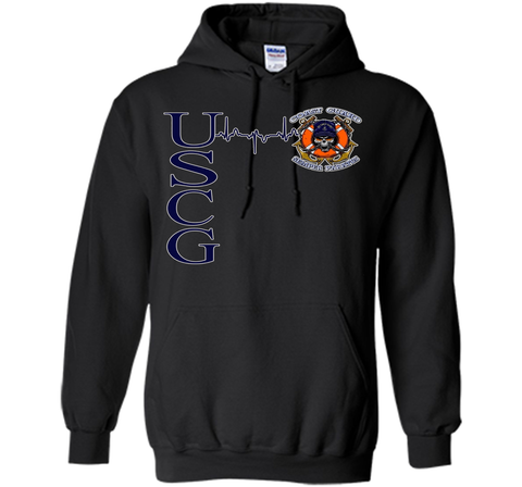 Coast Guard Heartbeat T-Shirt cool shirt