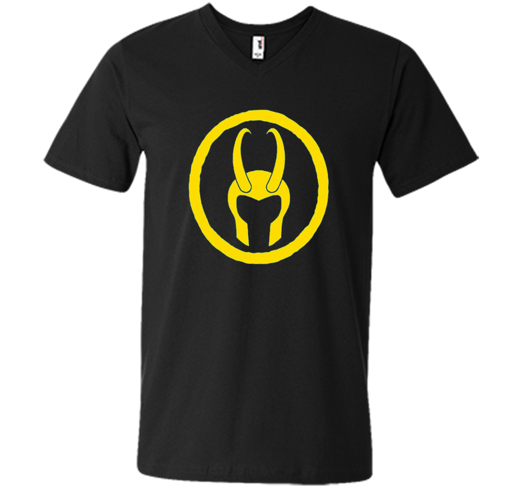Loki Horned Helmet Graphic T-Shirt