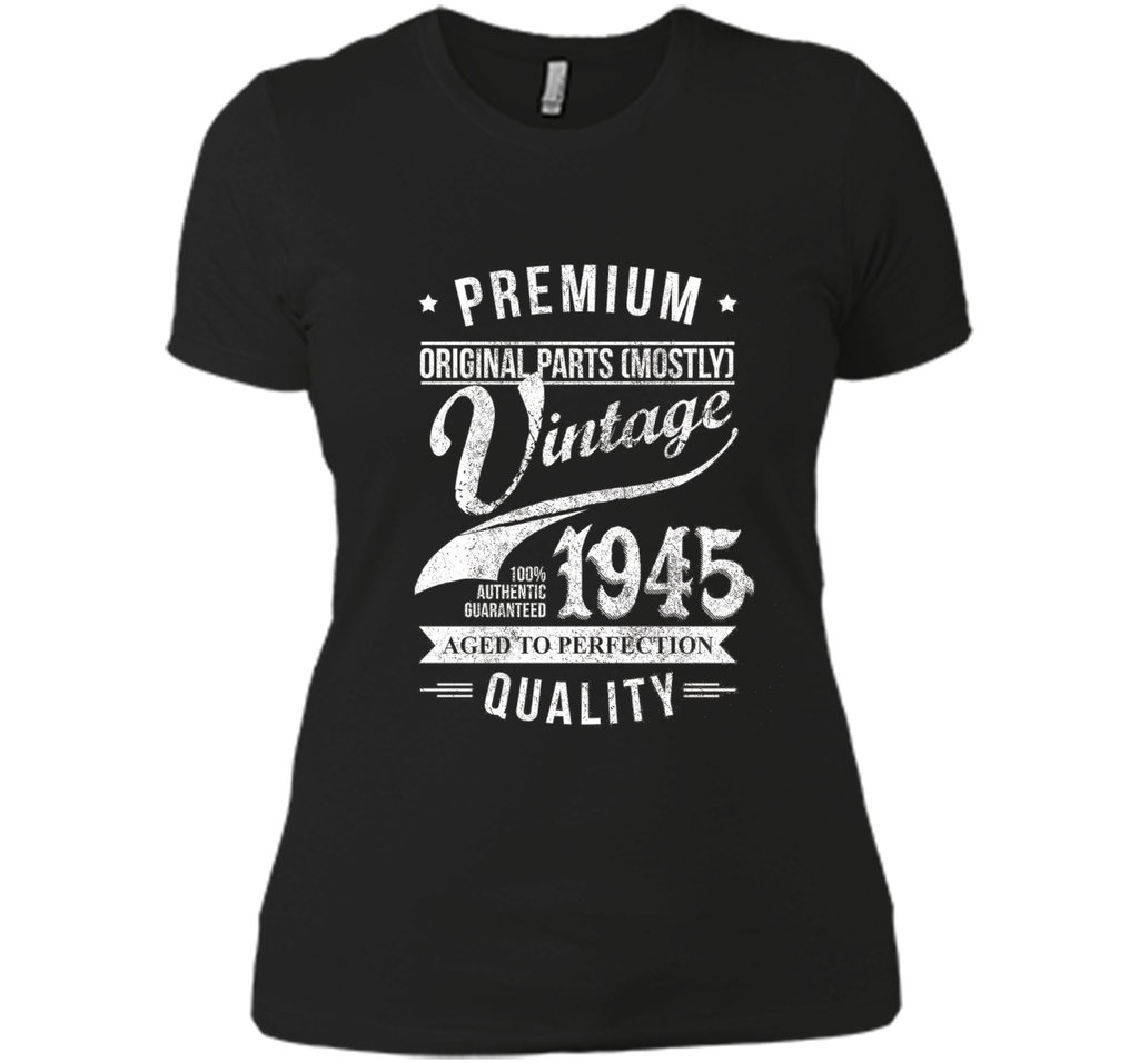 Vintage 1945 T-Shirt. Birthday Gift For 71 Years old.
