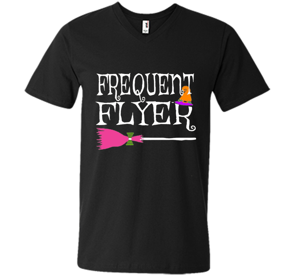 Frequent Flyer Witch Funny Cute Halloween T-Shirt