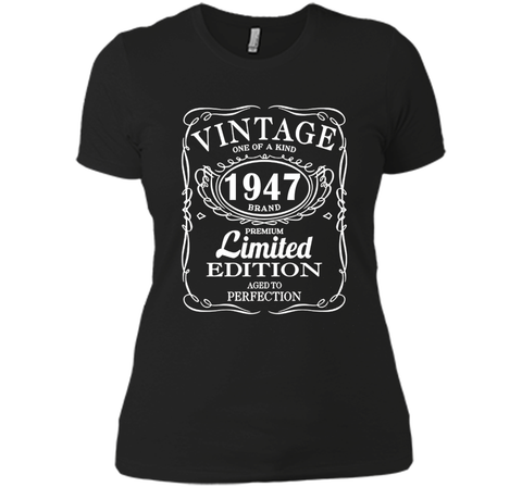 Born in 1947 Tshirt 70th Birthday 70 Years Gift