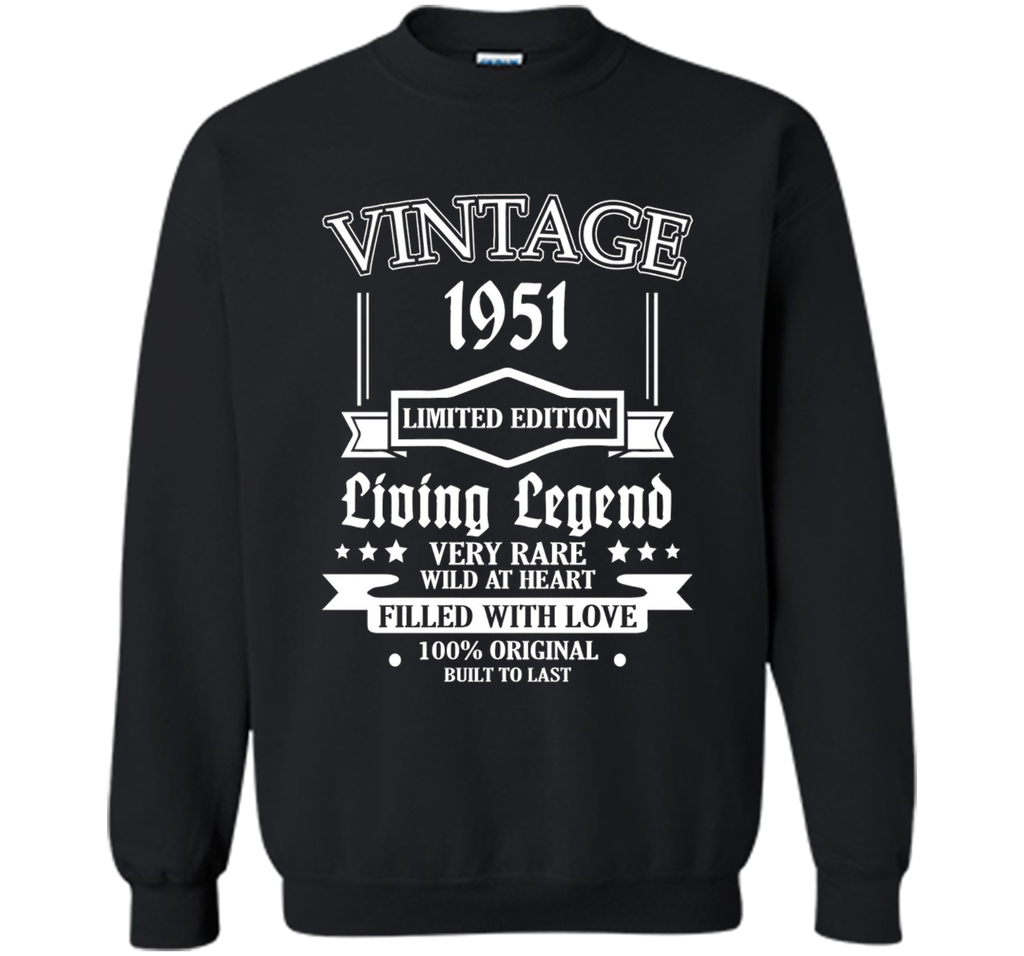 Vintage Tee 1951 65 Years Old 65th Birthday Idea Gift Shirt