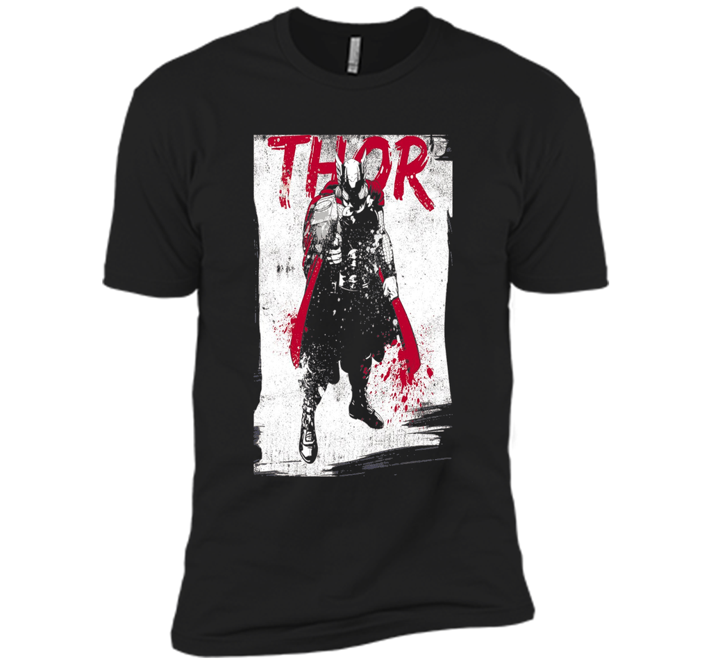 Thor Paint Splatter Print Graphic T-Shirt