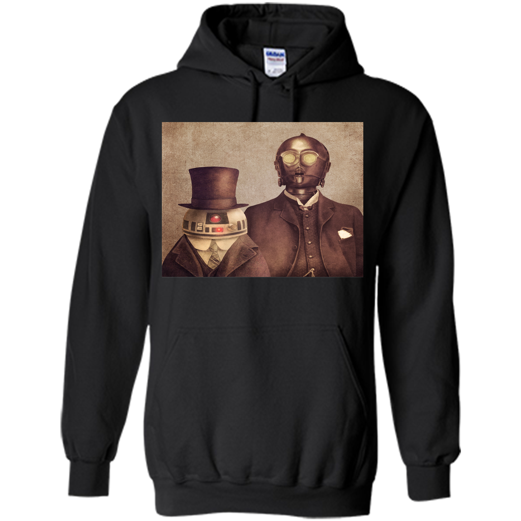 Duke R2 and Baron Von 3PO-Cartoon graphic T-Shirt