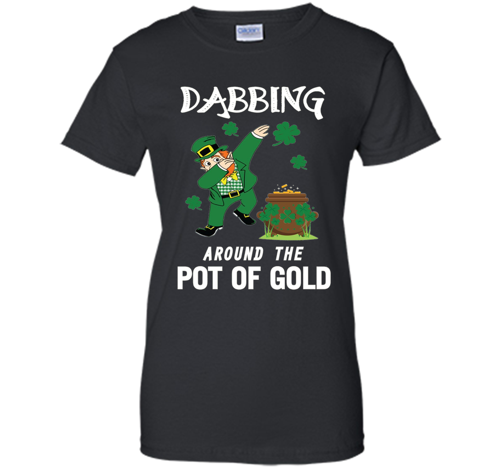 Dabbing Leprechaun Saint Patricks Day T-Shirt for Boys Girls