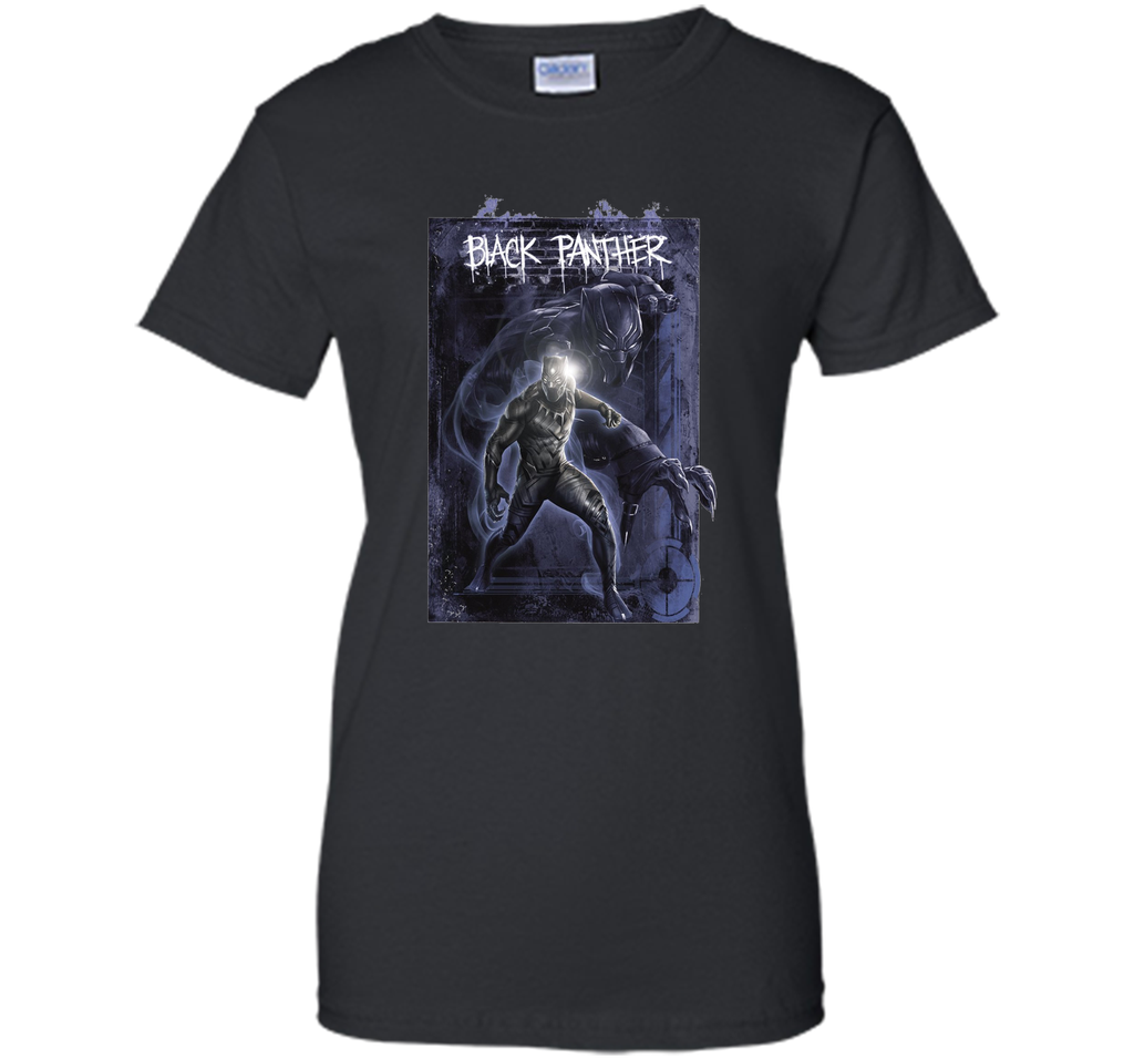 Modern Black Panther Graphic T-Shirt
