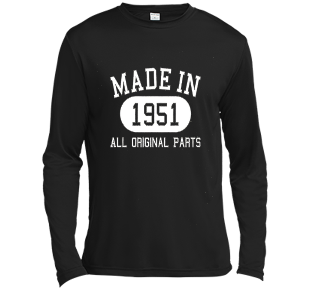 65th Birthday Gift Tee Shirt Made In 1951 (Fitted)
