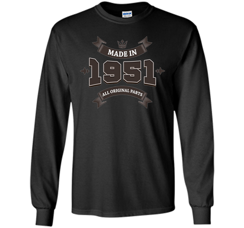 65th Birthday Gift, Made in 1951, All Original Parts, Shirt