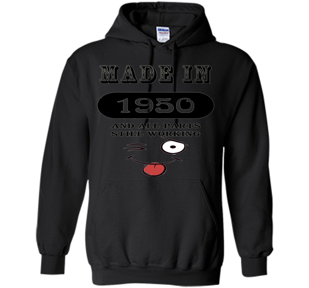 66th Birthday Gift Made in 1950 Funny Ladies Gentlemans T-Sh