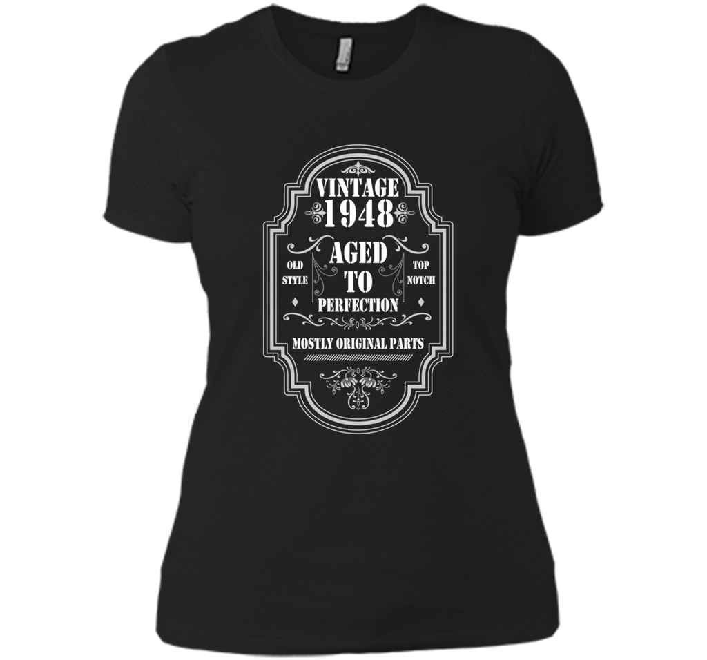 Vintage 1948 T-Shirt. Birthday Gifts For Women/Men