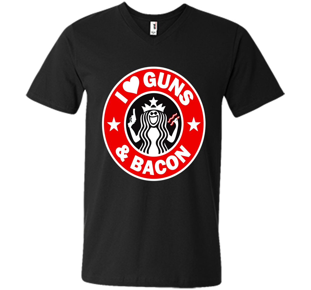 I Love Guns And Bacon T-Shirt