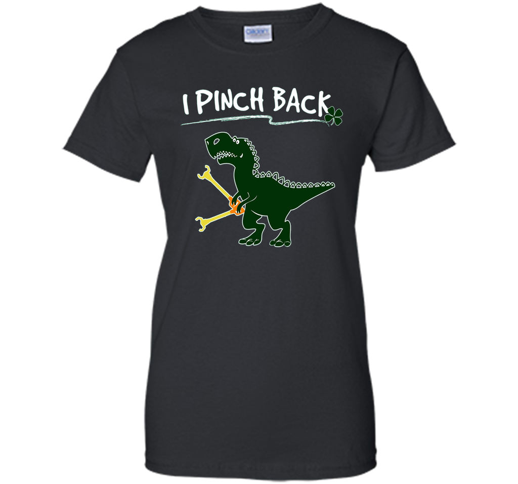 I Pinch Back Dinosaur Tshirt - Kids St Patricks Day Shirts