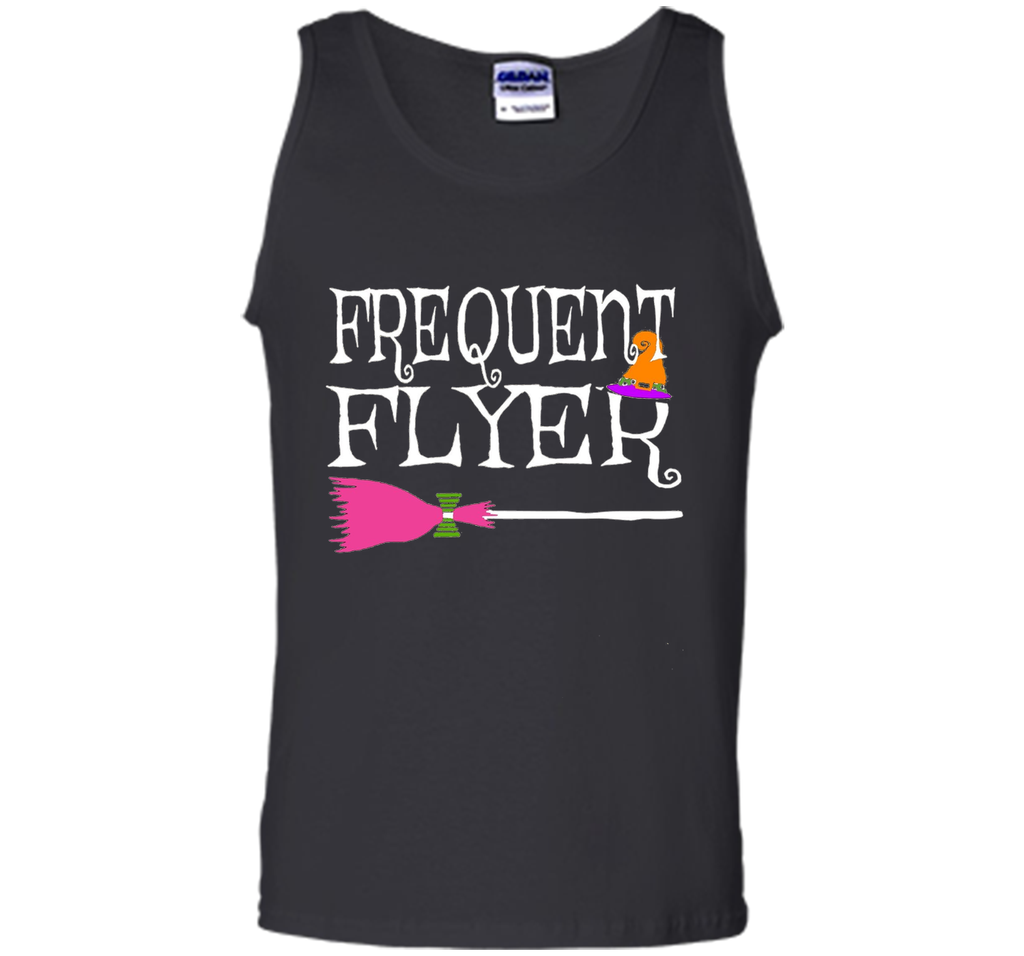Frequent Flyer Witch Funny Cute Halloween T-Shirt