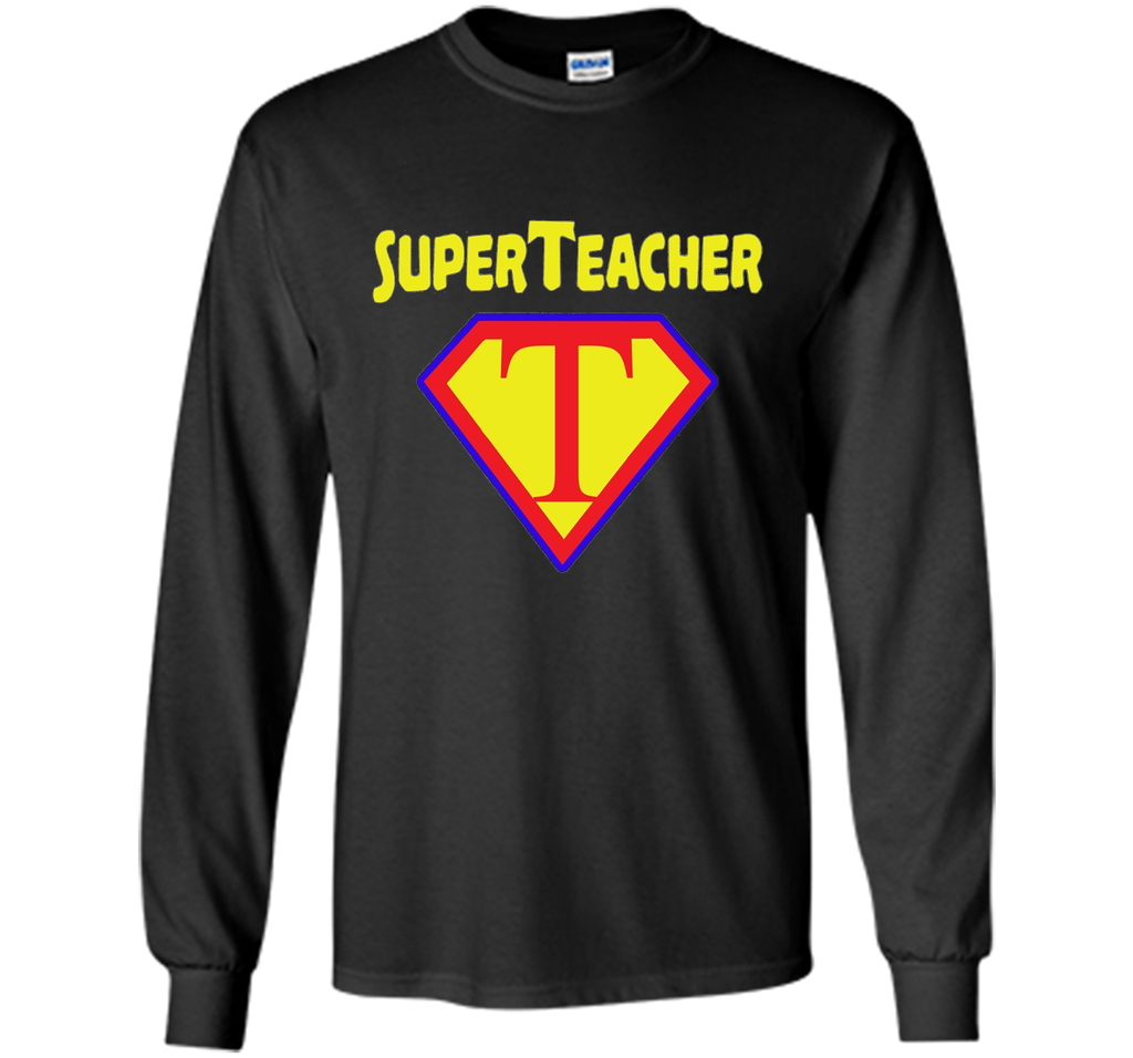 Superteacher Superhero Funny Teacher Gift T-shirt