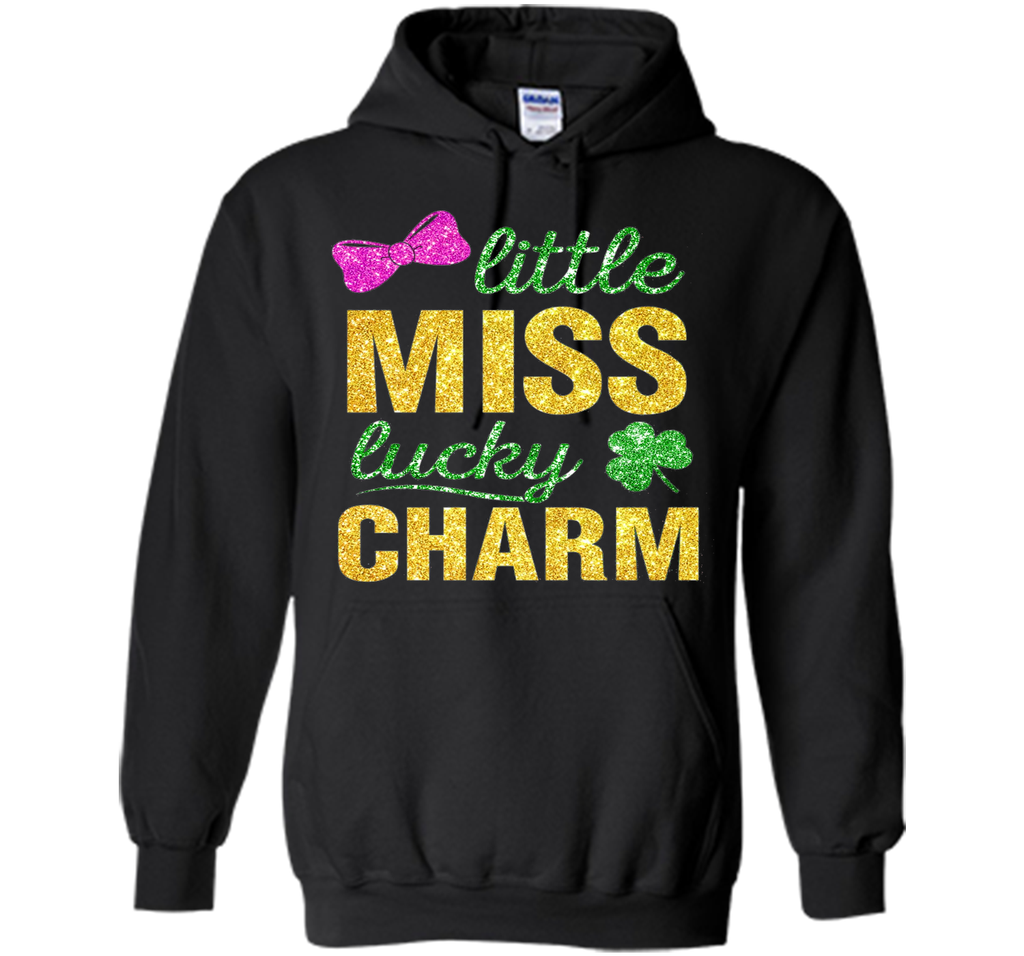 Little miss lucky charm st.patrick's day shirts for girls