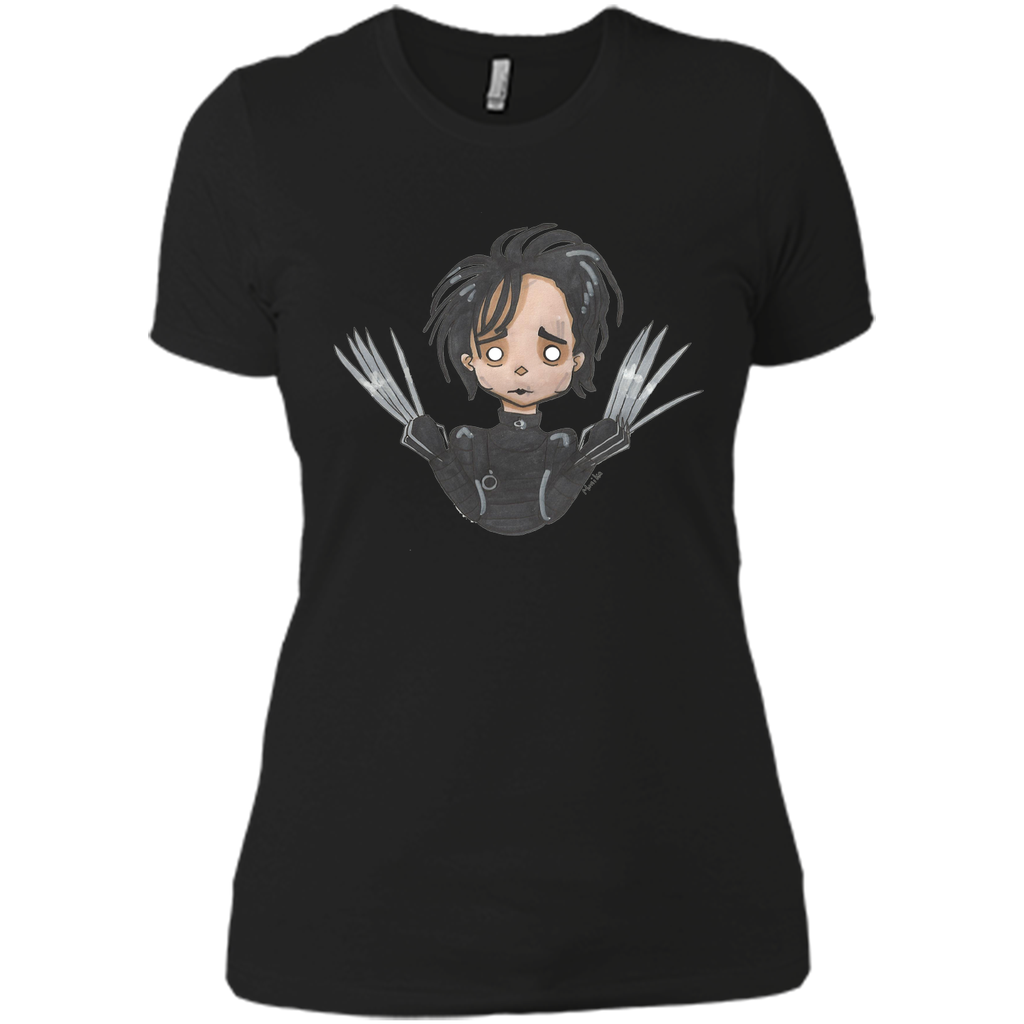 Edward Scissorhands-Cartoon graphic T-Shirt