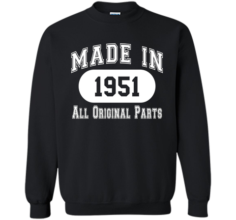 65th Birthday Gift Made In 1951 All Original Parts T-Shirt