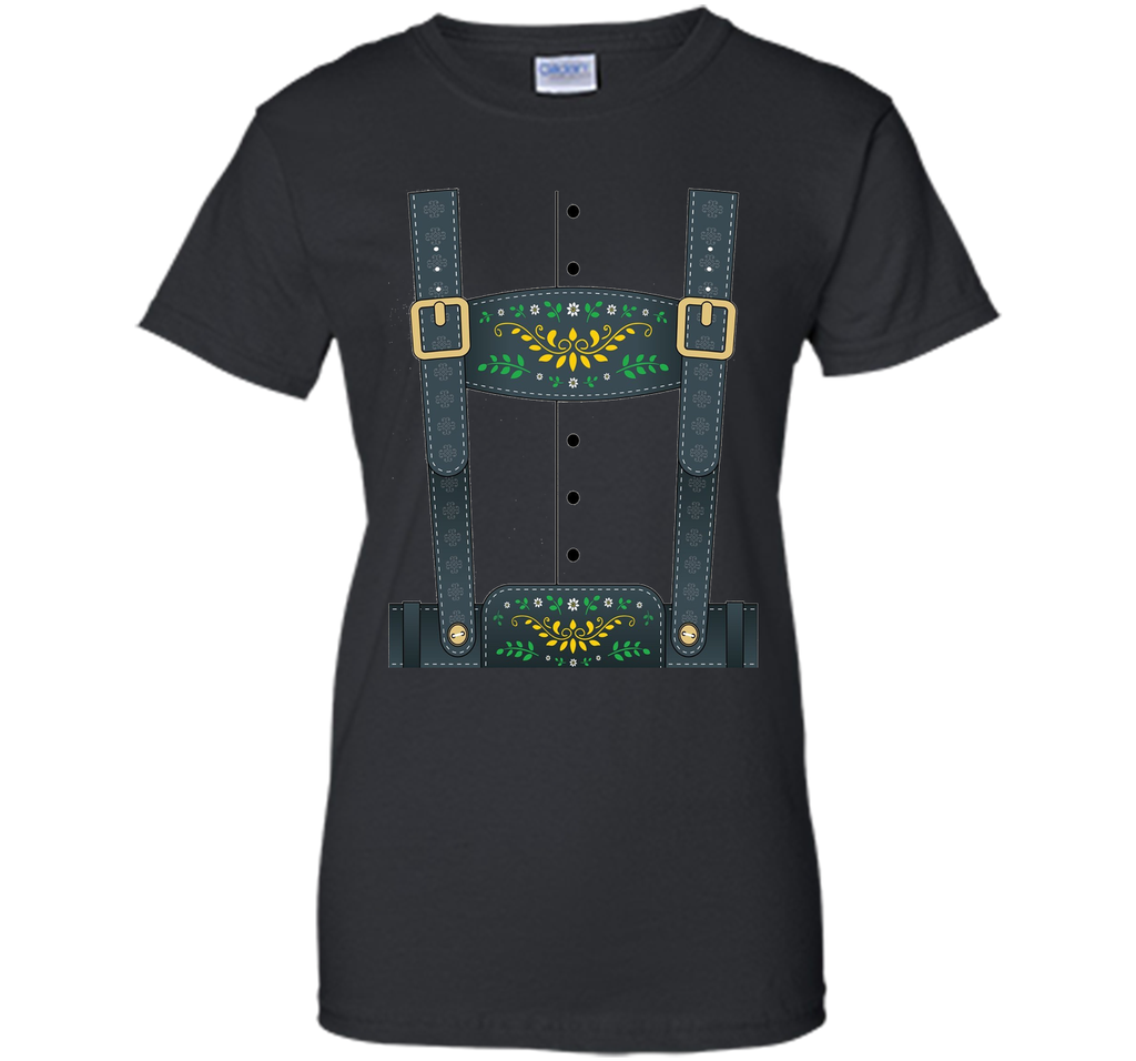 Lederhosen Oktoberfest T-Shirt or Halloween Costume