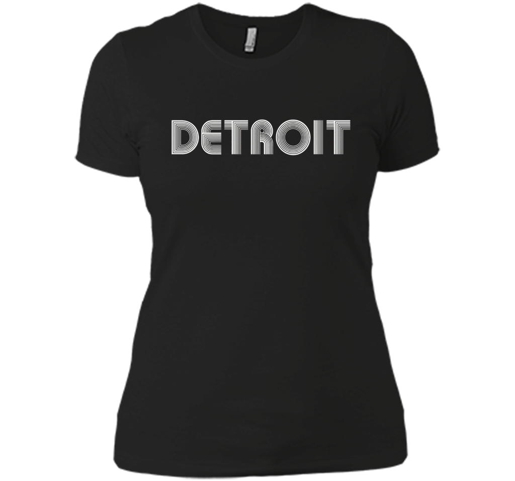 Detroit Michigan Retro - Motor City, Midwest T-Shirt