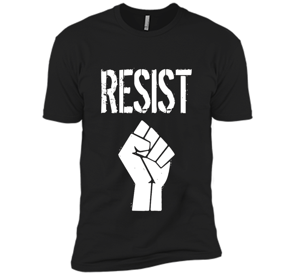 Resist Against Donald Trump Power Fist T-Shirt
