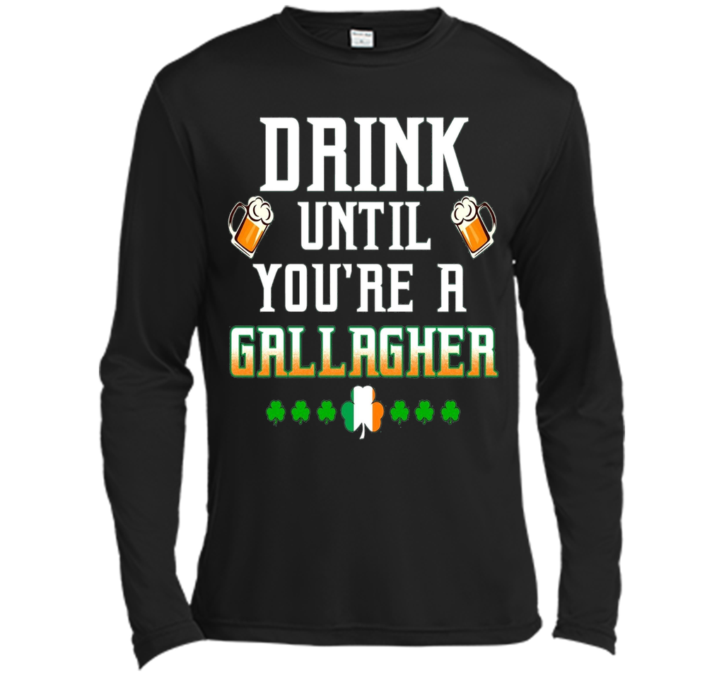 Irish Tshirt - Drink until you're a gallagher Tshirts