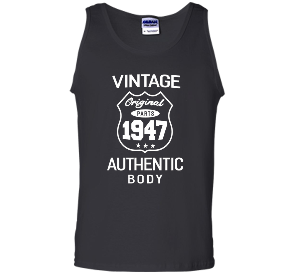 Vintage 1947 Men Birthday Gift T-shirt