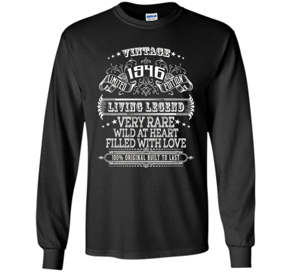 Vintage 1946 70 Years Old 70th Birthday Gift Idea Tee Shirt