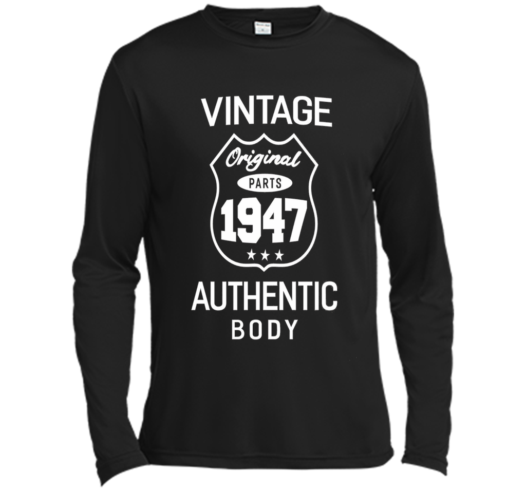 Vintage 1947 Men Birthday Gift T-shirt
