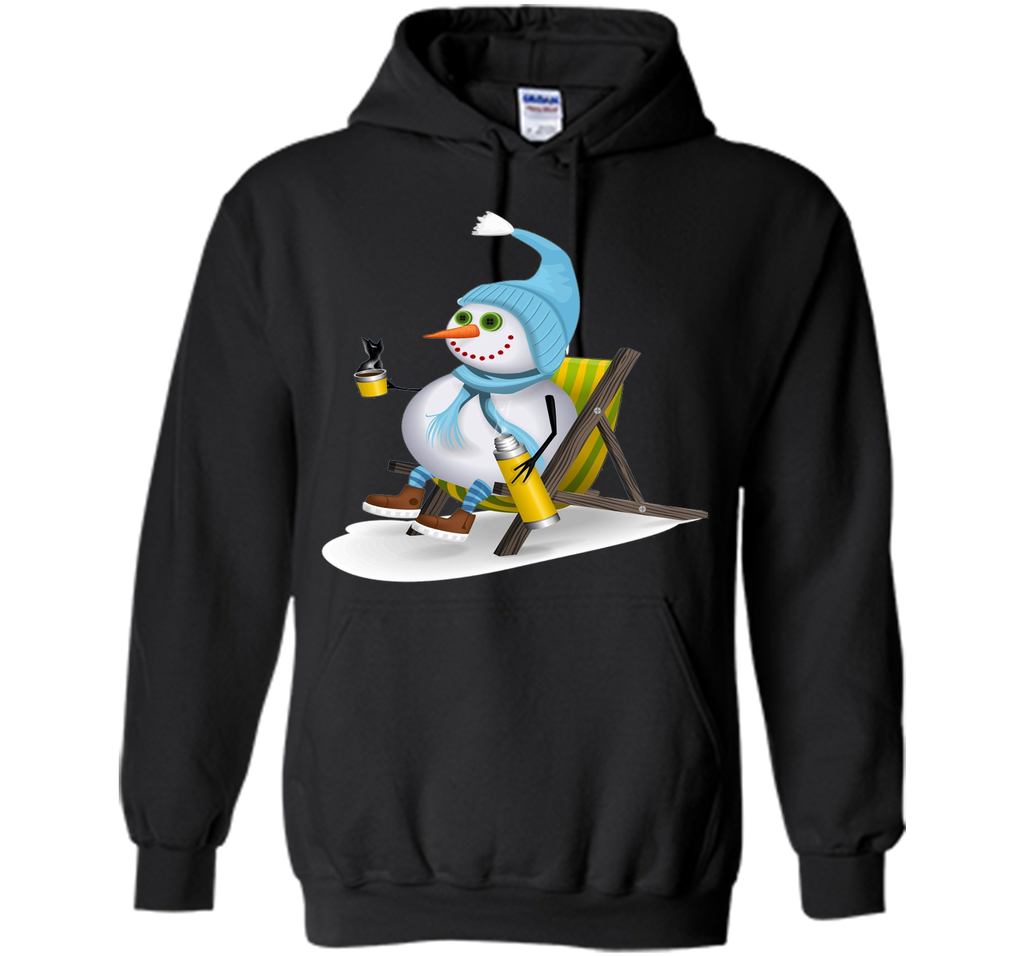 Snowman Camping T-Shirt