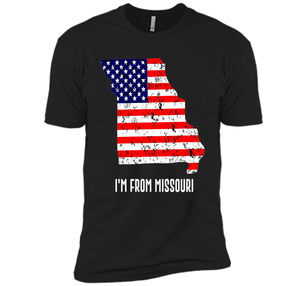 Proud of Missouri-US flag Independence day Tshirt
