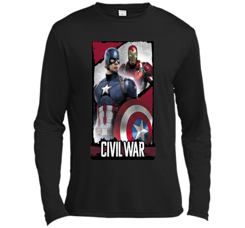Captain America Civil War Line Graphic T-Shirt