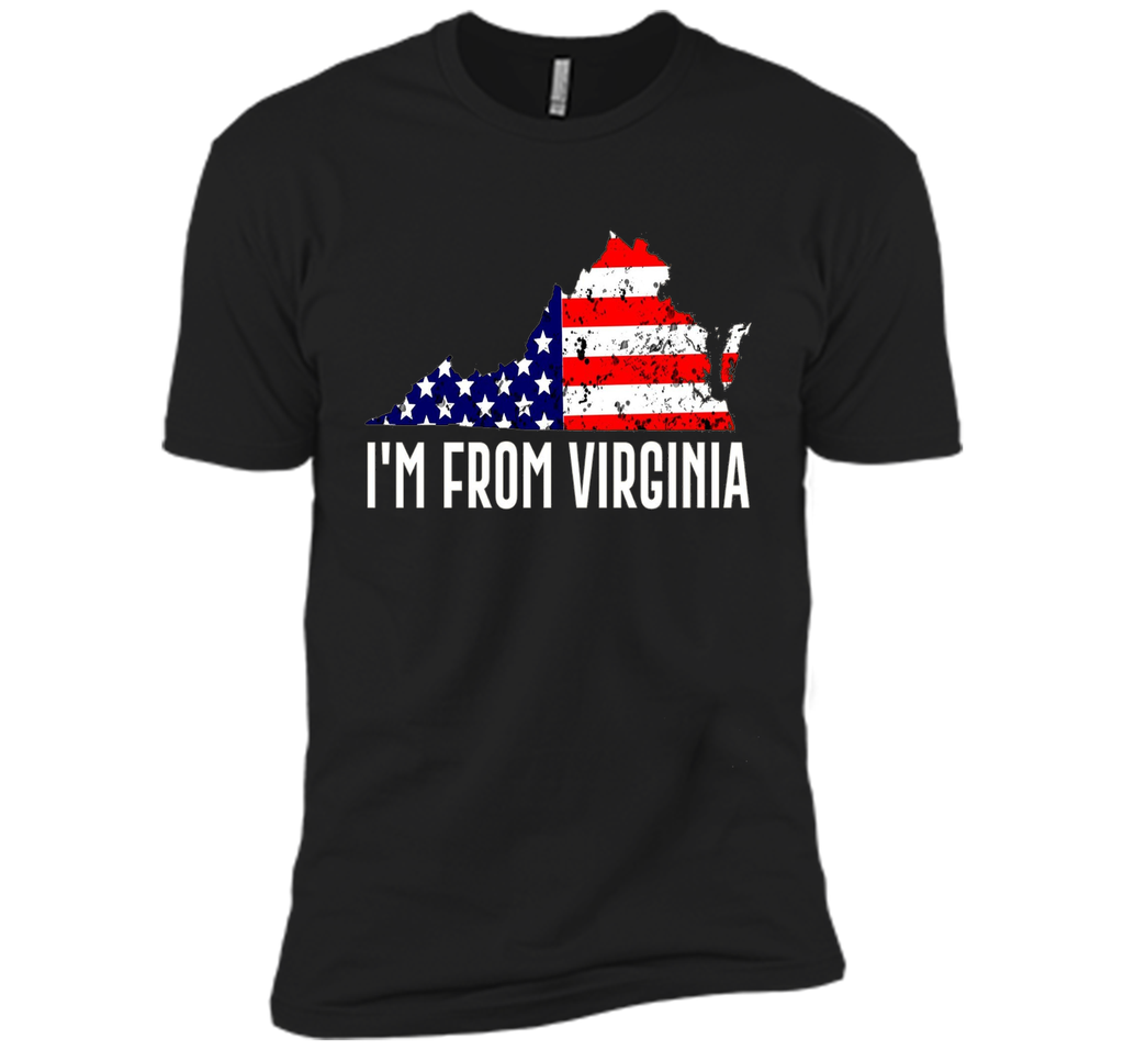 Proud of Virginia USA flag Independence day Tee