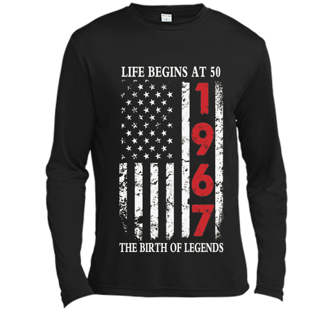 1967 The Birth Of Legends American Flag T-Shirt, 50th Gift cool shirt