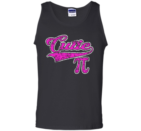 Cutie Pi 3.14 Funny Math Geek Distressed T-Shirt