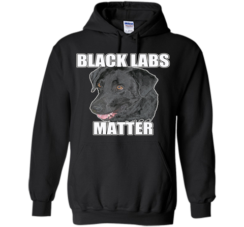 Black Labs Matter T-shirt
