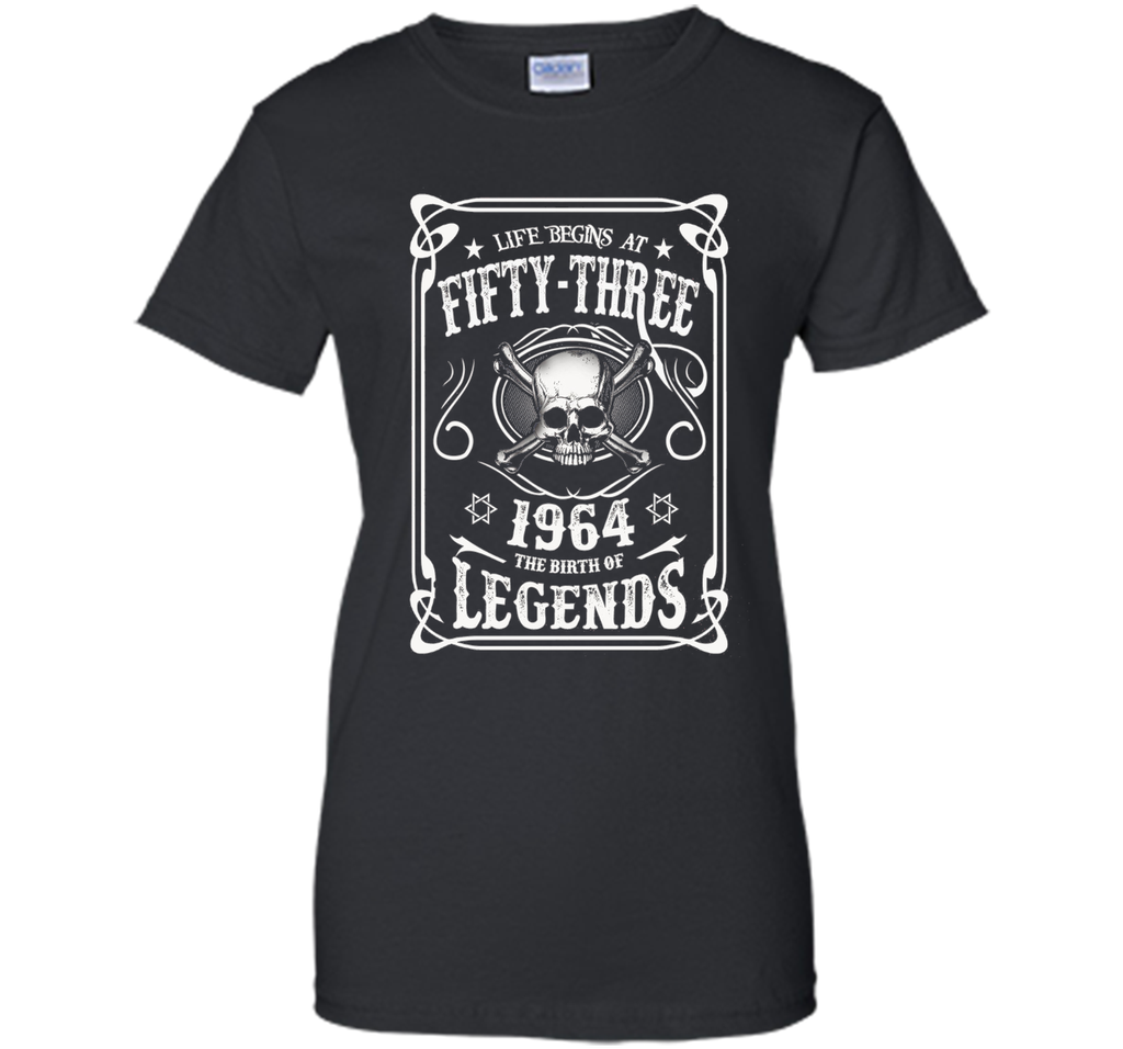Life begins at 53 - 1964 - the birth of legends (v.2017) cool shirt