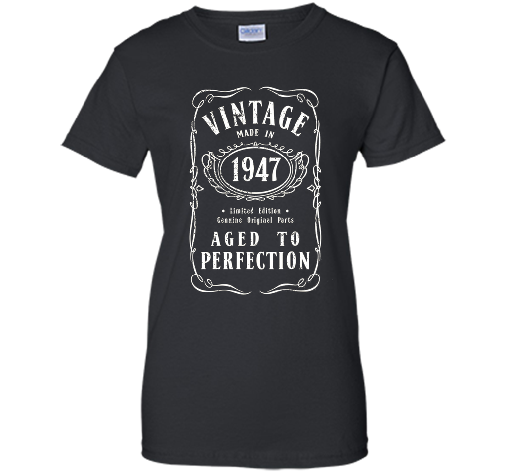 Vintage Made In 1947 Birthday Gift Idea T Shirt