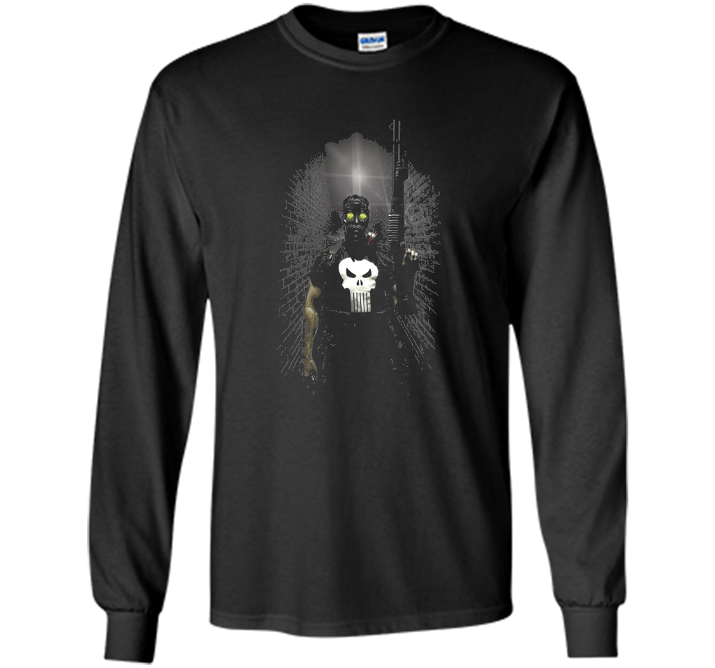 Punisher Gas Mask Graphic T-Shirt