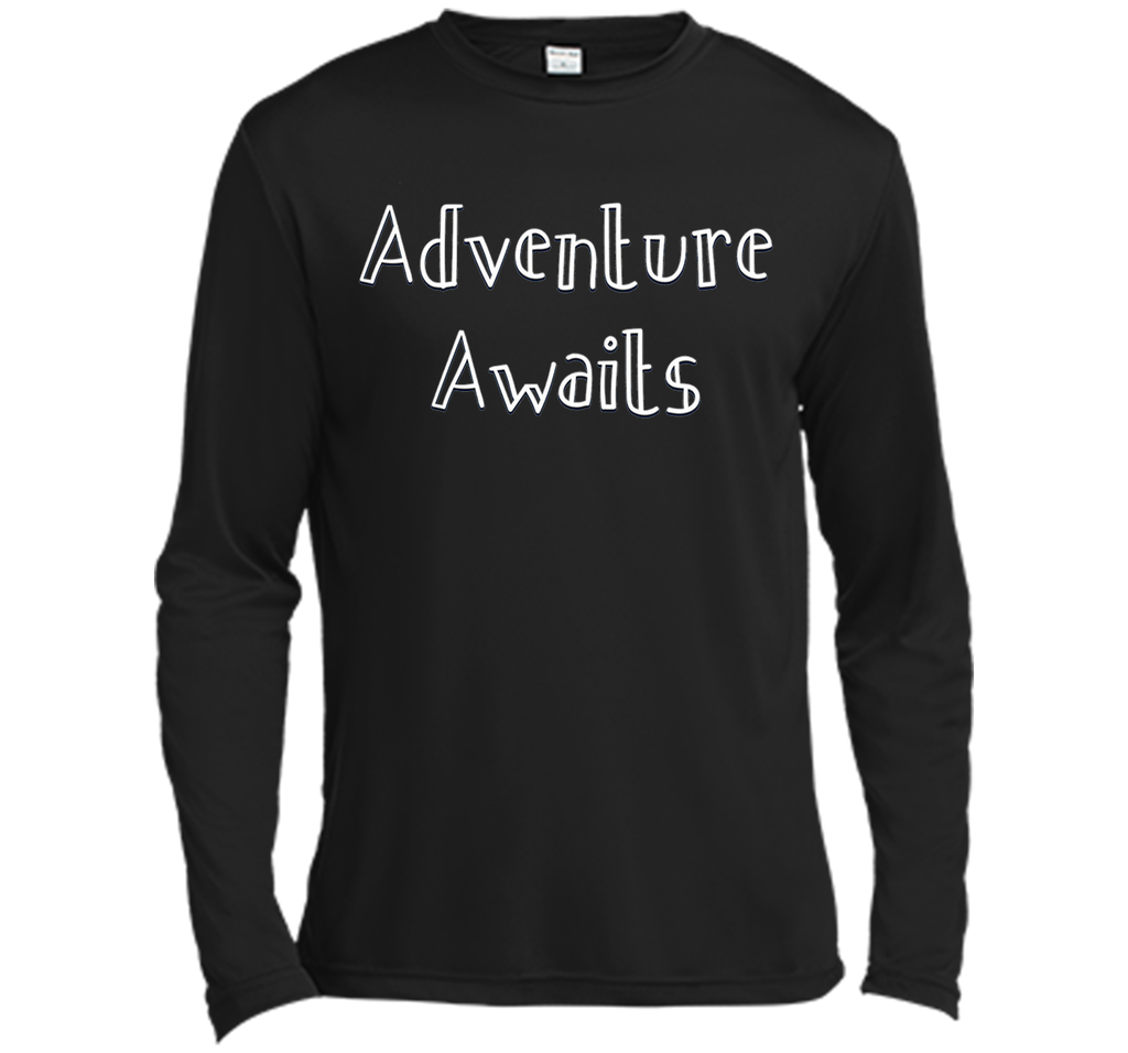 Adventure Awaits Motivational Hiking T Shirt