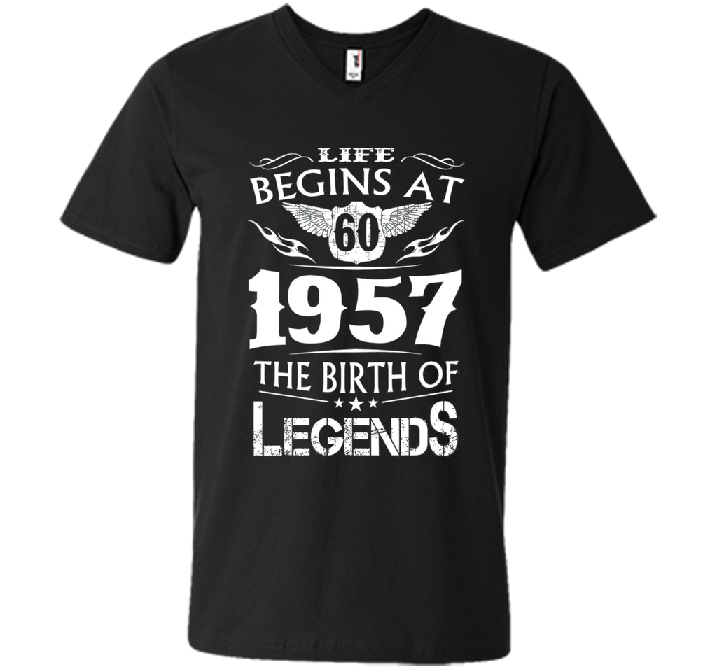 Life Begins At 60 1957 The Birth Of Legends Tshirt cool shirt