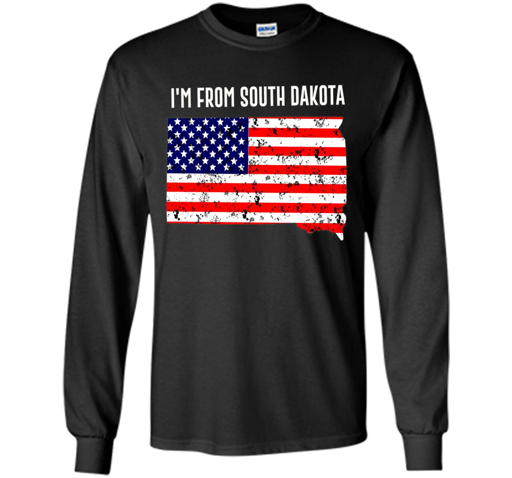 Proud of Dakota USA flag Independence day Tshirt