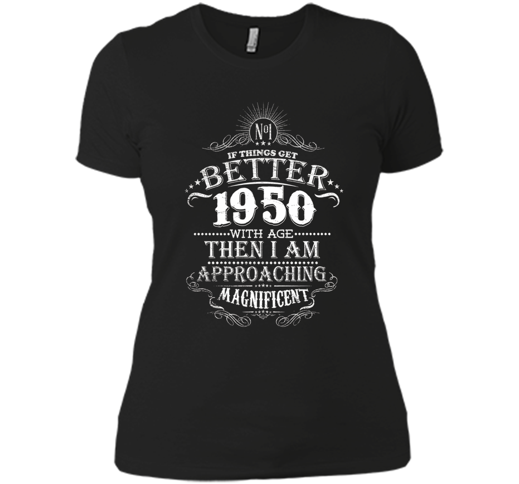 66th Years Old 1950 Vintage Awesome T-Shirt Gift Birthday
