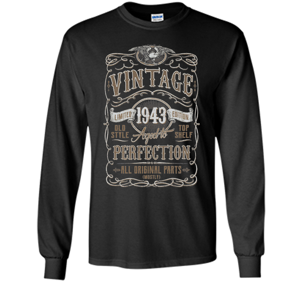 Vintage Made In 1943 Birthday Gift Idea T Shirt