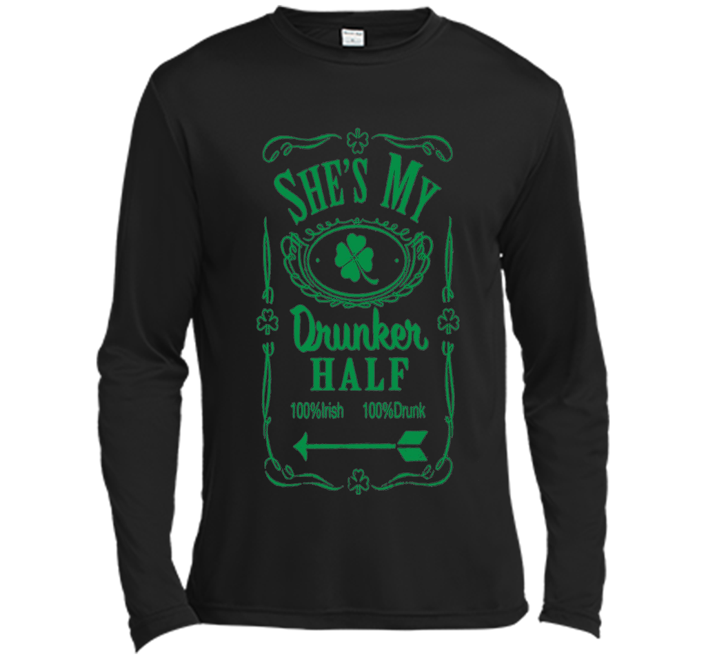 Irish Tshirt - She's My Drunker Half Shirt