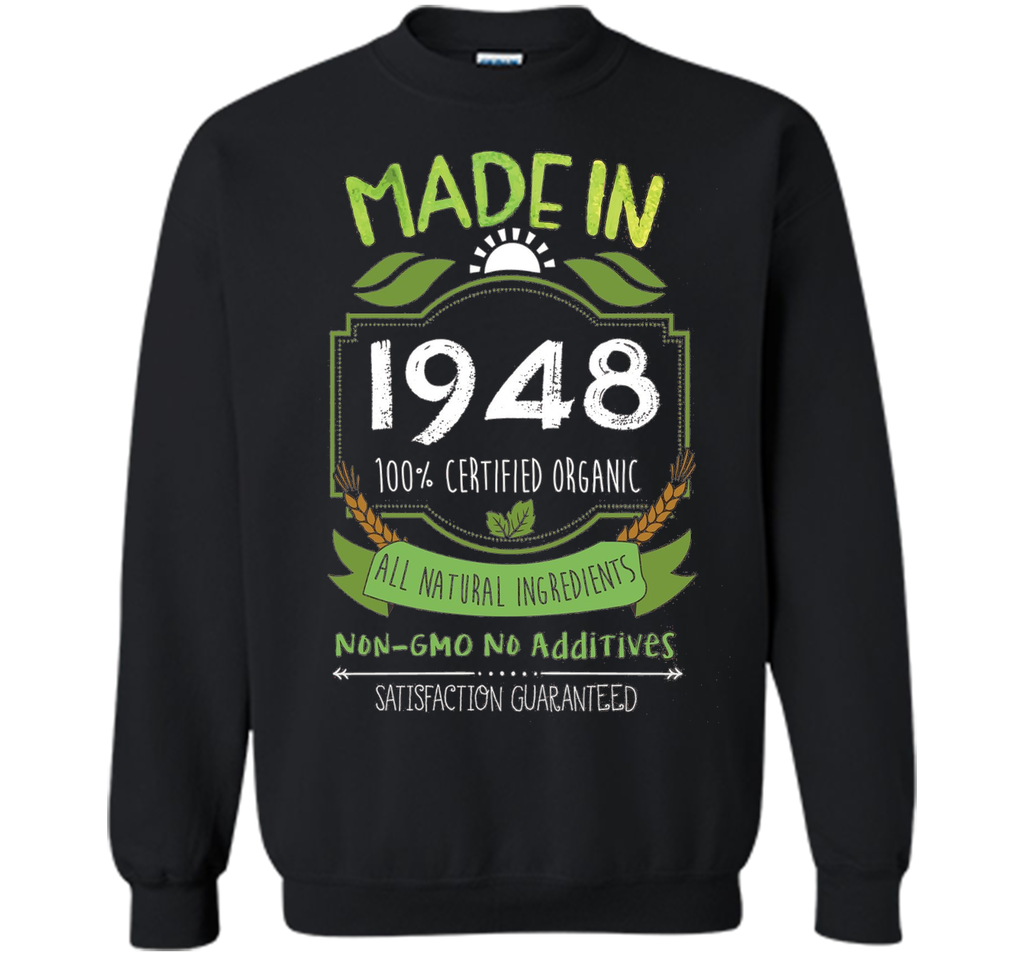 Made In 1948 Organic 68th Birthday 68 Years Old Gift T-Shirt